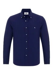 Daniel Hills Blusenshirt Samuel Dunkelblau/Blau/Hellblau