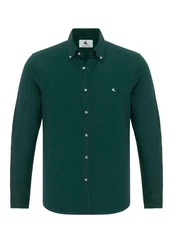 Daniel Hills Blusenshirt Samuel Dunkelgrün