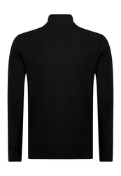 Jacey Quinn Cardigan Zipper Schwarz