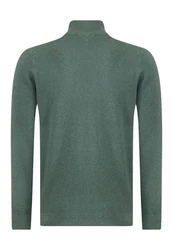 Jacey Quinn Cardigan Zipper Dunkelgrün/Türkis/Grün