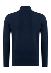 Jacey Quinn Cardigan Zipper Dunkelblau/Hellblau/Blau