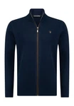 Jacey Quinn Cardigan Zipper Dunkelblau/Hellblau/Blau