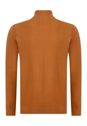 Jacey Quinn Cardigan Zipper Orange/Braun/Rot