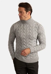 Jacey Quinn Sweatshirt Summit Grau/Hellgrau