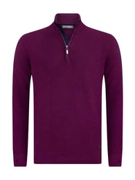Winterjacke Arm Patched Half Zip Pullover