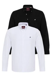 Williot Blusenshirt FERNANDO Beige/Weiß/Creme/Schwarz/Rot