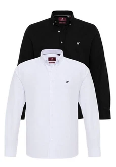 Williot Blusenshirt FERNANDO Beige/Weiß/Creme/Schwarz/Rot