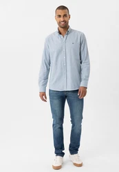 Williot Blusenshirt FERNANDO Dunkelblau/Hellblau/Blau