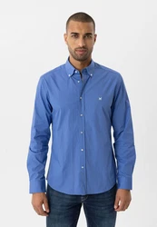 Williot Blusenshirt FERNANDO Dunkelblau/Blau/Hellblau