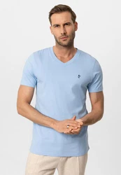 Jacey Quinn Poloshirt DIGGORY Hellblau/Blau