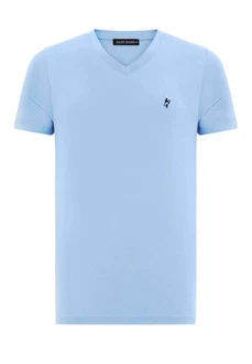 Jacey Quinn Poloshirt DIGGORY Hellblau/Blau