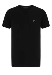 Jacey Quinn Poloshirt DIGGORY Schwarz/Rot