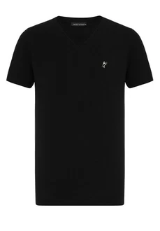 Jacey Quinn Poloshirt DIGGORY Schwarz/Rot