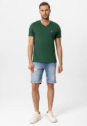Jacey Quinn Poloshirt DIGGORY Dunkelgrün/Grün