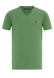 Jacey Quinn Poloshirt DIGGORY Grün/Türkis/Dunkelgrün