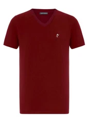 Jacey Quinn Poloshirt DIGGORY Dunkelrot/Bordeaux