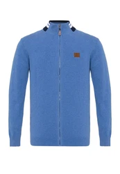 Jacey Quinn Cardigan Dominic Hellblau/Blau