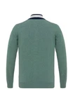 Jacey Quinn Cardigan Dominic Dunkelgrün/Türkis/Grün/Blau