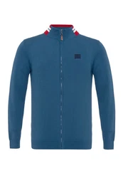 Jacey Quinn Cardigan Dominic Hellblau/Dunkelblau/Blau