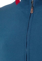 Jacey Quinn Cardigan Dominic Hellblau/Dunkelblau/Blau