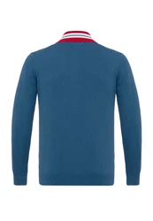 Jacey Quinn Cardigan Dominic Hellblau/Dunkelblau/Blau