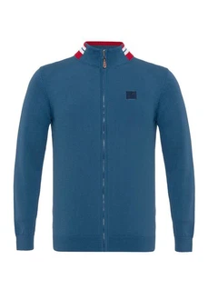 Jacey Quinn Cardigan Dominic Hellblau/Dunkelblau/Blau