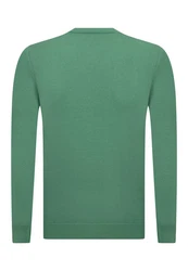 Jacey Quinn Sweatshirt V-Neck Pullover Grün/Dunkelgrün/Türkis