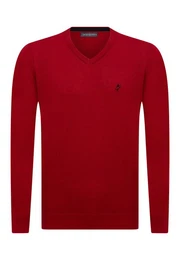 Sweatshirt V-Neck Cotton Pullover
