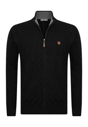 Cardigan Braided Full Zip Cardigan