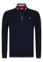 Jacey Quinn Cardigan Full Zip Dunkelblau