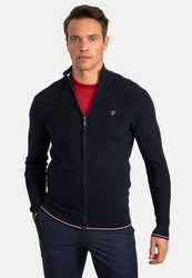 Jacey Quinn Cardigan Full Zip Dunkelblau