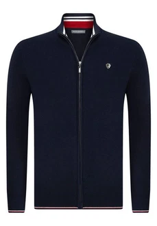Jacey Quinn Cardigan Full Zip Dunkelblau Jacey Quinn Cardigan Full Zip Dunkelblau