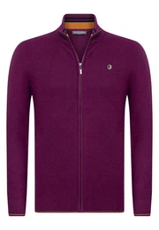 Cardigan Textured Full Zip Cardigan