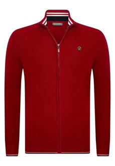 Jacey Quinn Cardigan Full Zip Dunkelrot/Rot/Bordeaux Jacey Quinn Cardigan Full Zip Dunkelrot/Rot/Bordeaux