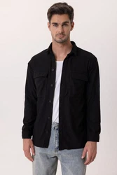 Dandalo Blusenshirt Uberto Schwarz/Rot