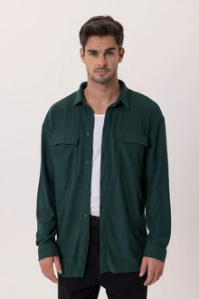 Dandalo Blusenshirt Uberto Grün/Dunkelgrün Dandalo Blusenshirt Uberto Grün/Dunkelgrün