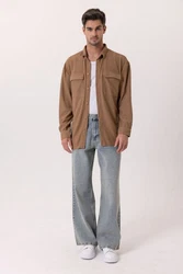 Dandalo Blusenshirt Uberto Beige/Braun/Khaki
