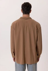 Dandalo Blusenshirt Uberto Beige/Braun/Khaki