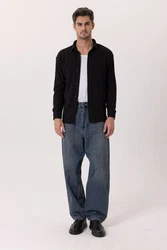 Dandalo Blusenshirt Valerio Schwarz/Rot/Hellblau/Grau