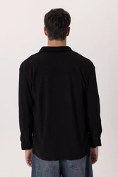 Dandalo Blusenshirt Valerio Schwarz/Rot/Hellblau/Grau