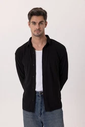 Dandalo Blusenshirt Valerio Schwarz/Rot/Hellblau/Grau
