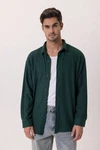 Dandalo Blusenshirt Valerio Dunkelgrün/Grün