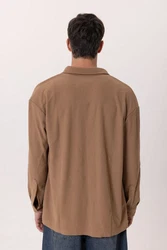 Dandalo Blusenshirt Valerio Khaki/Braun/Beige