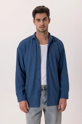 Dandalo Blusenshirt Valerio Blau/Pastell/Hellblau/Grau