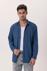Dandalo Blusenshirt Valerio Blau/Pastell/Hellblau/Grau