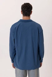 Dandalo Blusenshirt Valerio Blau/Pastell/Hellblau/Grau