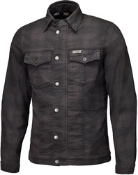 Held Biker Fashion Motorradjacke Woodland Hemd Schwarz/Dunkelgrau