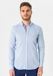 Moxx Paris Blusenshirt Shirt Hellblau