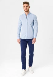 Moxx Paris Blusenshirt Shirt Hellblau