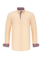 Moxx Paris Blusenshirt Shirt Orange/Beige/Gelb